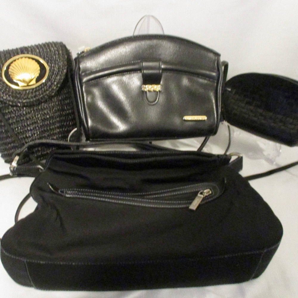 Lot of 4 Vintage Handbags & Cross bodies